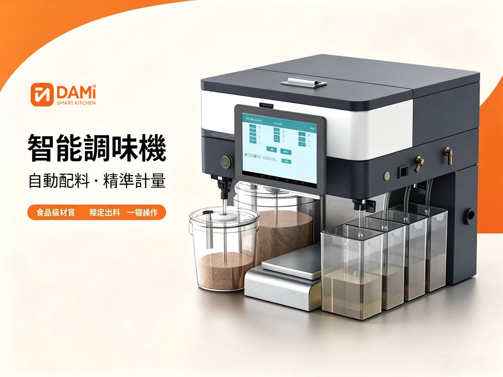 商用全自動Ａi調味機